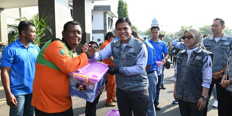 DANKORMAR, DIWAKILI DANPASMAR 1 MENGHADIRI BAKSOS DAN RIDING NAVI SCOOTER CLUB