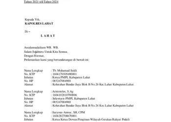 PMPL Laporkan Ketua KORPRI Kabupaten Lahat ke Polres, Dugaan Kerugian Capai Rp 8,5 Miliar