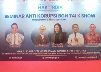 Hakordia 2025: Satukan Aksi, Basmi Korupsi Seminar Anti Korupsi “BGN Talk Show”: Mulai dari Gizi, Wujudkan Negeri Anti Korupsi