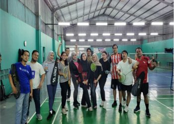 BRI-KC Tangerang Ahmad Yani Gelar Olahraga Rutin Dukung Program Work Life Balance