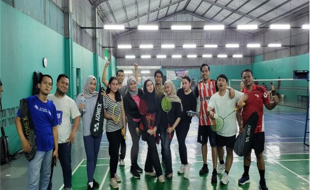 BRI-KC Tangerang Ahmad Yani Gelar Olahraga Rutin Dukung Program Work Life Balance