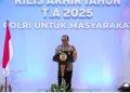 Polda Metro Jaya Gelar Rilis Akhir Tahun 2025: Terima 74 Ribu Laporan Polisi di 2025