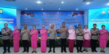 Rotasi Jabatan, Kapolda Metro Jaya Resmi Lantik Pejabat Utama dan Kapolres Jajaran