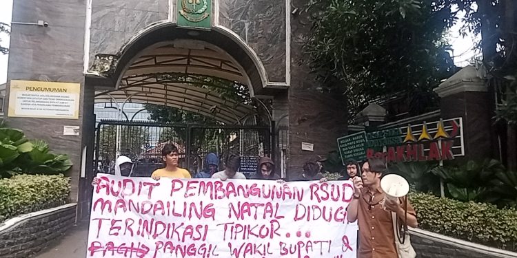 ‎Madilog Sumut Minta Kejagung Turun Audit Aliran Dana Pembangunan RSUD Madina