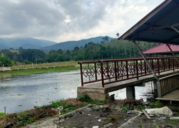 Tebat Desa Penandingan Terbengkalai, Proyek Miliaran Rupiah Disorot Warga