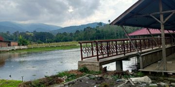 Tebat Desa Penandingan Terbengkalai, Proyek Miliaran Rupiah Disorot Warga