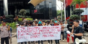 ‎KMI Gelar Aksi di KPK RI, Soroti Uang Keamanan Lintas Dinas Di Madina