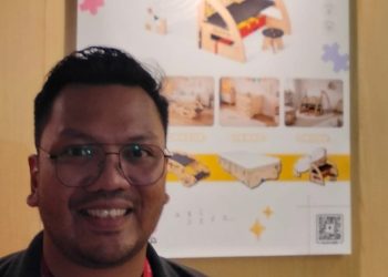 Furnitur Modular Tanpa Sekrup dari Lakareka Sdn Bhd Pameran ARCH:ID  Di ICE BSD