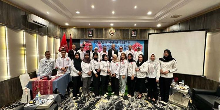 Gelar Halal Bihalal Posbakumadin & Peradin Kalsel