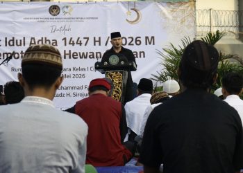 Rutan Kelas I Cipinang Gelar Sholat Idul Adha 1447 H Penuh Khidmat
