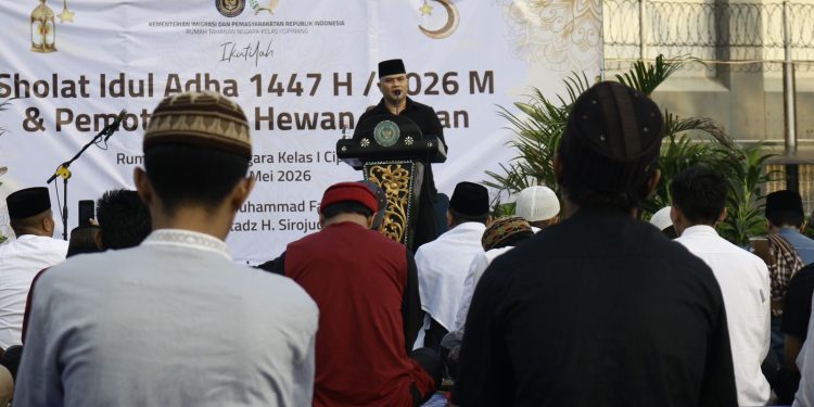 Rutan Kelas I Cipinang Gelar Sholat Idul Adha 1447 H Penuh Khidmat