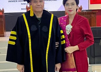 Mayjen TNI Dr Immer Hotma Partogi Butar Butar SIP MM Sukses Raih Gelar Doktor dari Universitas Pertahanan
