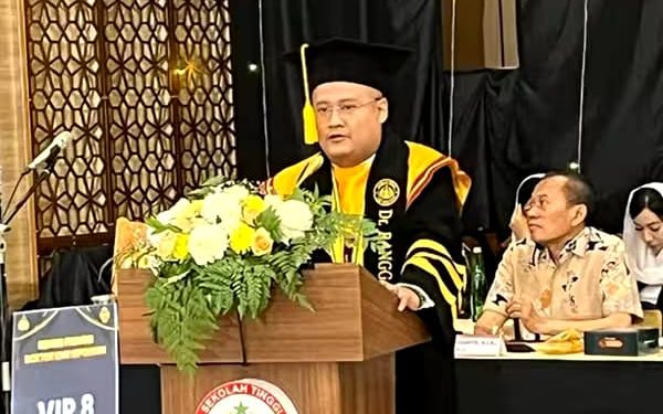 Dr Rangga Afianto SH MSi Meraih Gelar Doktor Ilmu Kepolisian