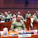 Panglima TNI Bersama Wamenhan RI Hadiri Raker Bersama Komisi I DPR RI