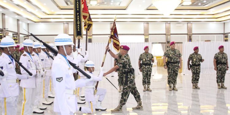 Danbrigif 1 Marinir Pimpin Serah Terima Jabatan