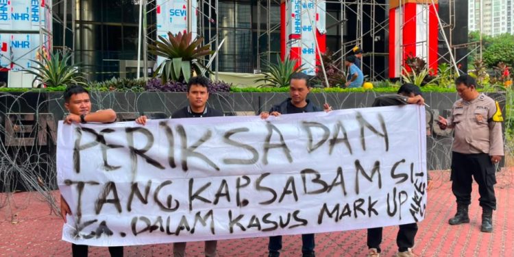 JATMIKO Geruduk KPK, Desak Pengusutan Dugaan Markup Pengadaan Barang Alkes Anggaran 2023 Oleh Sabam Sinaga