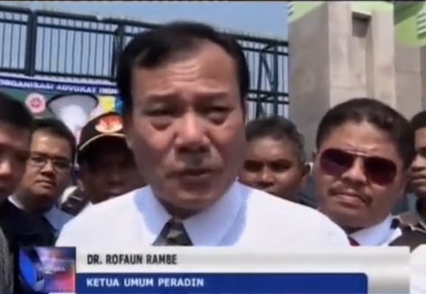 Ropaun Rambe di Garda Terdepan Perjuangan Revisi UU Advokat 
