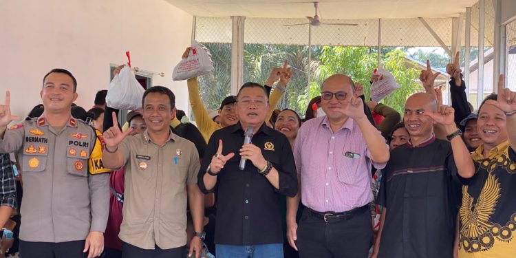 Cornelis Ajak Pekerja PT GRS Prioritaskan Gizi Keluarga demi Cegah Stunting
