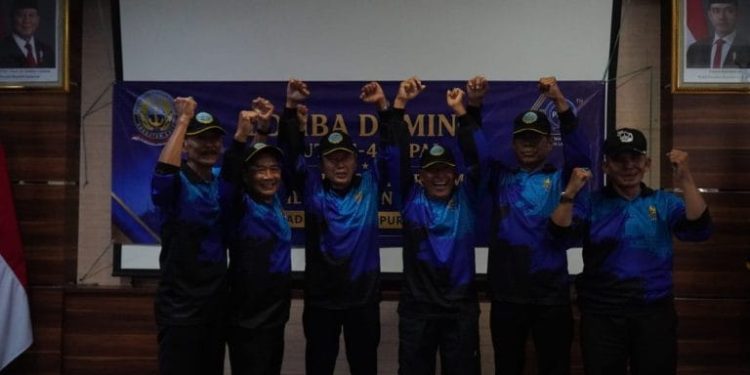 Semarak HUT Ke-40 PPAL, Lomba Domino Pererat Silaturahmi dan Kebersamaan Purnawirawan