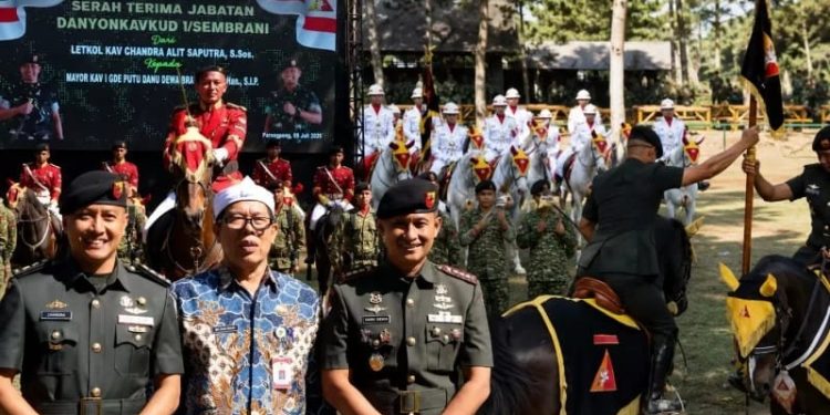 Estafet Kepemimpinan Yonkavkud 1/Sembrani Resmi Bergulir