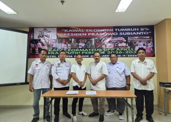Pahlawan Revolusi Spirit APKLI MERAH PUTIH, Ketua Umum Tunjuk Sekjen, Bendum dan Ketua Harian