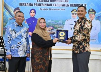 Jaga Selat Malaka, Pangkalan TNI AL Dumai dan Pemkab Bengkalis Satukan Langkah Perkuat Keamanan Maritim