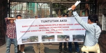 Desak Kejagung Turun ke Padang Lawas, AMPPL Soroti Jebolnya Tanggul Pulo Payung Rp6,8 Miliar