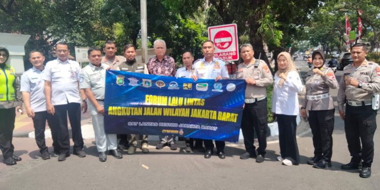 Perkuat Sinergi Forum LLAJ, Jasa Raharja Jakarta Barat Dorong Langkah Bersama Tekan Angka Kecelakaan