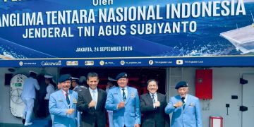Ketua Umum PPAL Hadiri Peresmian KRI Sriwijaya-100