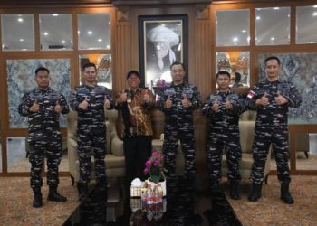 Perkuat Keamanan Sungai Barito, Dankodaeral XIII Resmikan Posal Marabahan