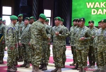Tata Struktur Komando, Kasad Pimpin Sertijab dan Alih Kodal Enam Korem