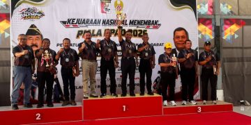 Menembak Pistol PPAL Raih Juara 1 dan Juara 2 Pada Kejurnas Menembak Piala PPAD 2026