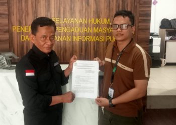 ‎Laporan Dumas Tanggul Polu Payung di Kejagung Telah Dilimpahkan Hari Ini Ke Kejatisu 