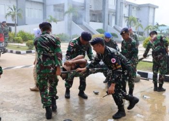 Ketangkasan dan Ketepatan Bertindak Menjadi Penentu, Simulasi Serangan Udara Uji Kesiapan Tempur Prajurit Lanal Dumai