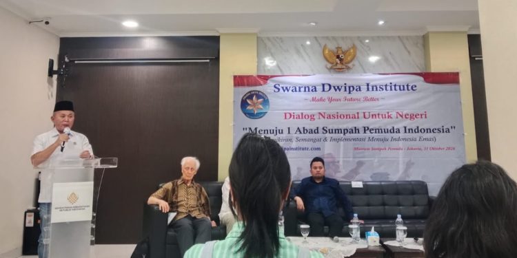 Wamen HAM Dan Anggota DPR Komisi III Hadiri Dialog Nasional Swarna Dwipa Institute
